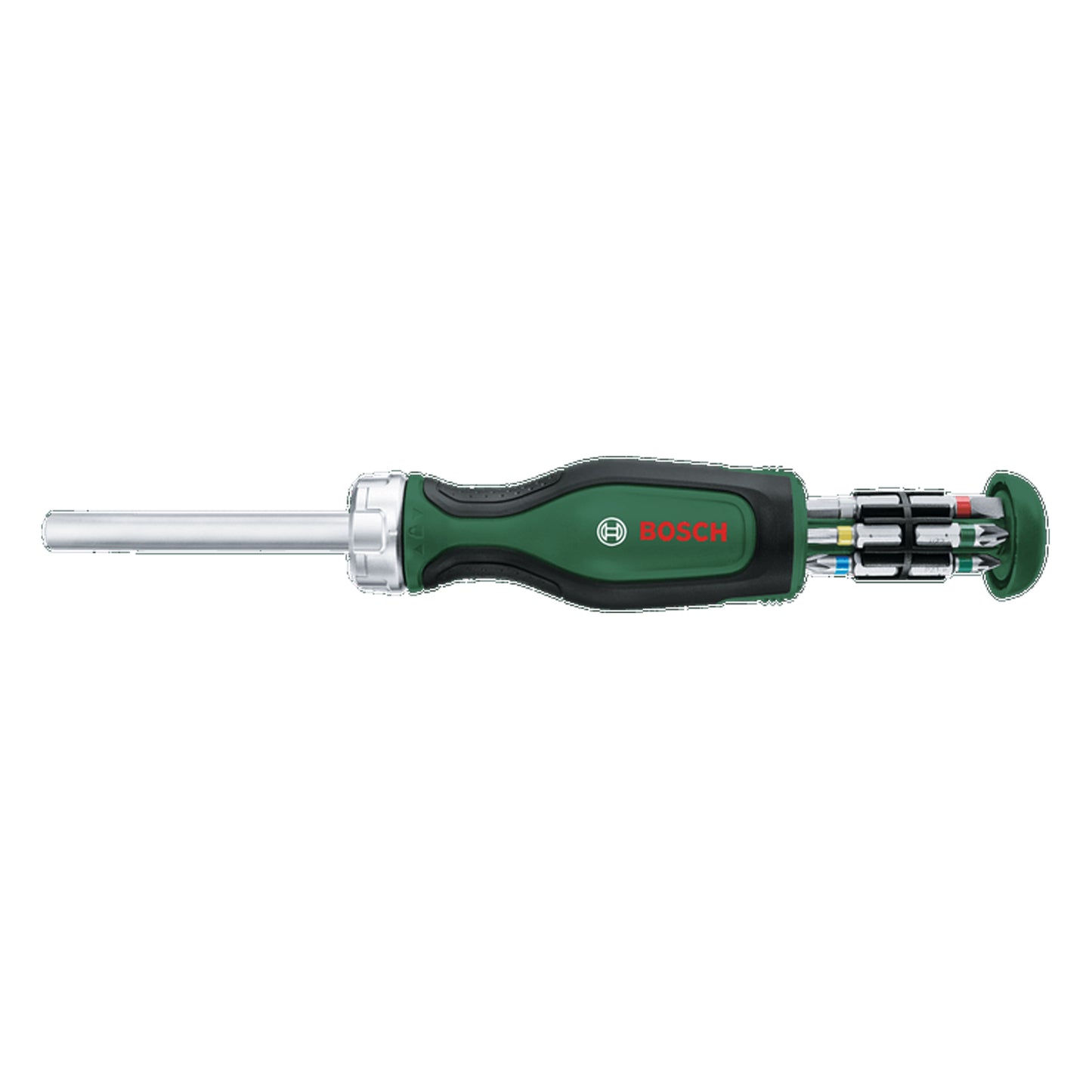 BOSCH Ratchet Screwdriver with 12 bits 1600A02BX2