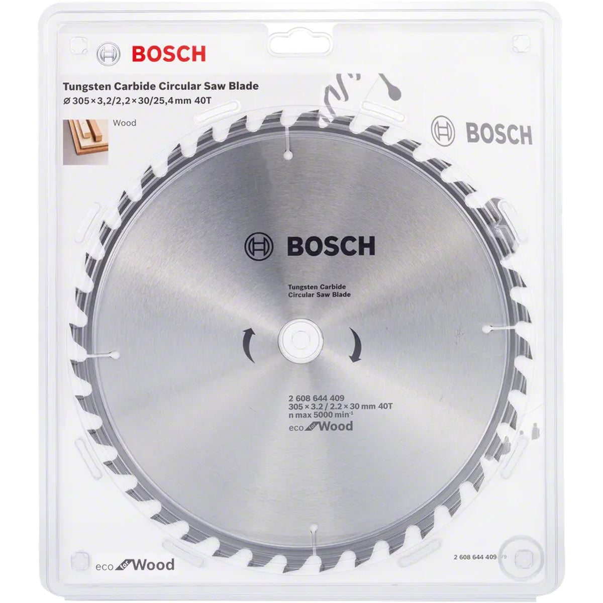 BOSCH Circular Saw Blade Eco for wood 2608644409