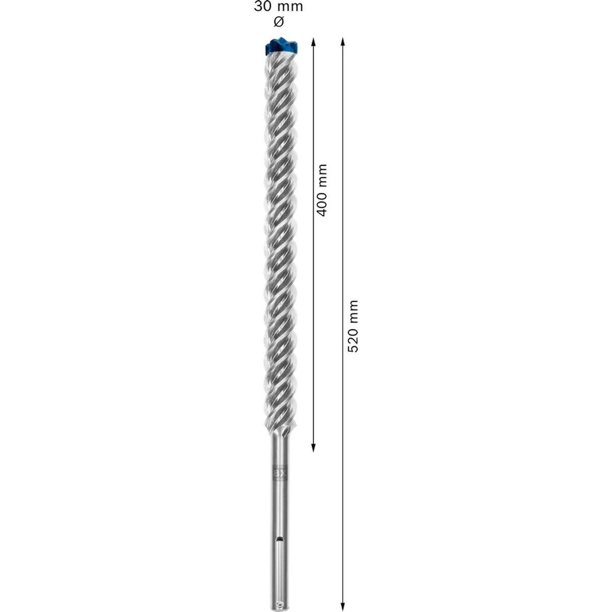 BOSCH EXPERT SDS max-8X Hammer Drill Bit 30 x 400 x 520 mm 2608900253