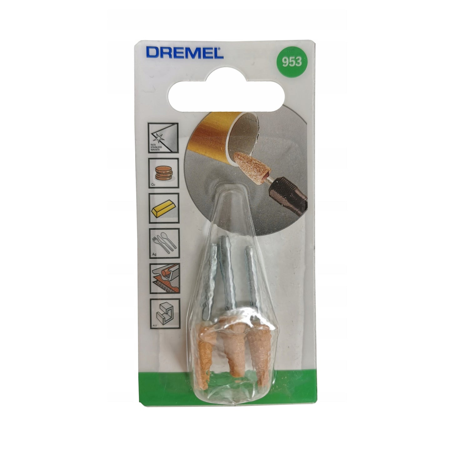 DREMEL Aluminum Oxide Grinding Stone 6,4 mm (953) 26150953JA