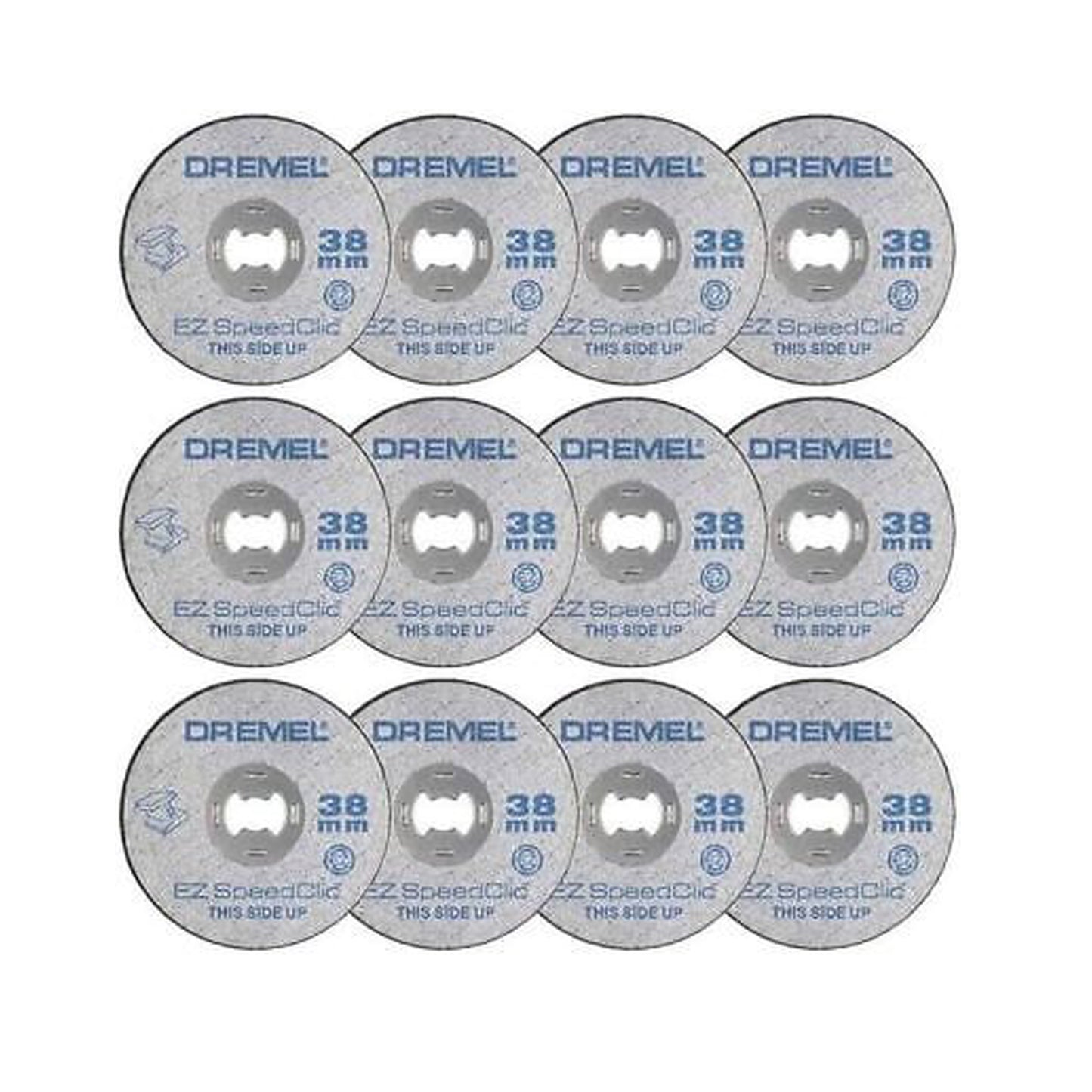 DREMEL SC456B EZ SpeedClic Metal Cutting Wheels 12-Pack 2615S456JD