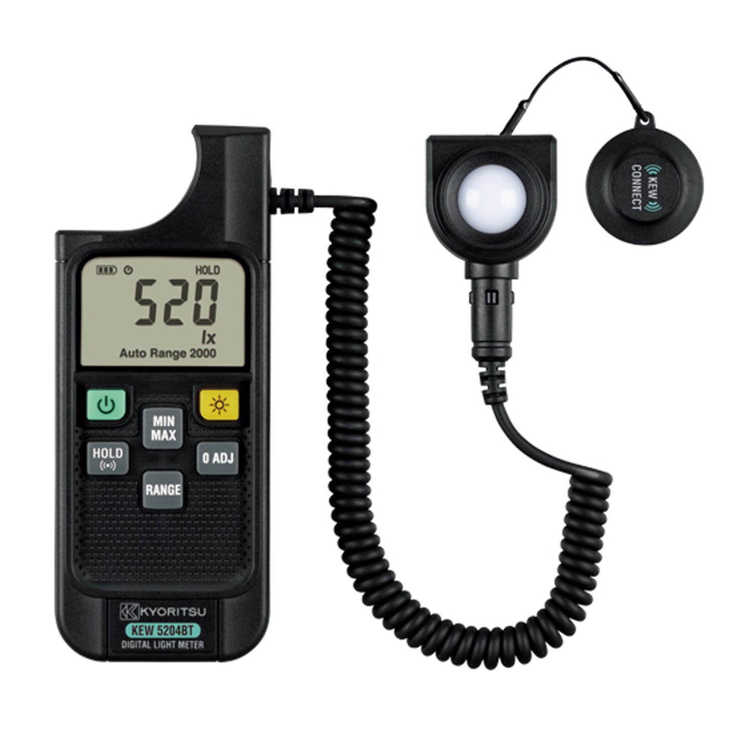 KYORITSU LIGHT METER KEW 5204BT