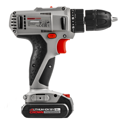 CROWN CT21052LH-1.5 BMC Cordless drill 12V/1.5Ah/25Nm | شنيور 2 بطارية 12فولت كراون