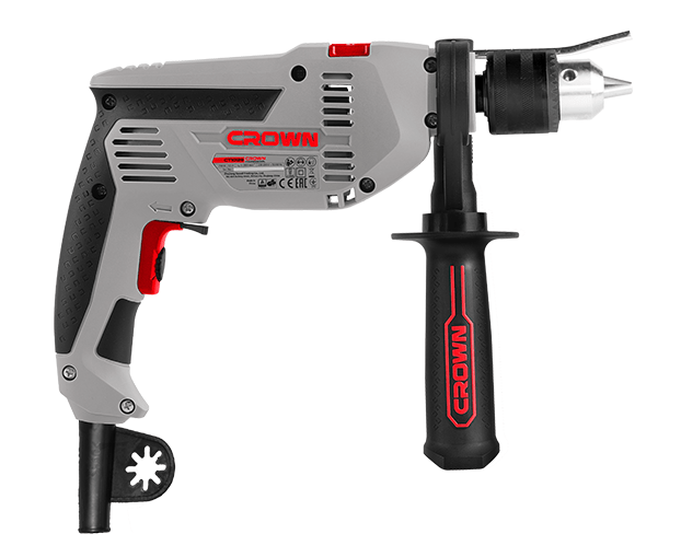 CROWN CT10129 Impact Drill 750W 13mm | شنيور دقاق 750 وات 13 مم كراون