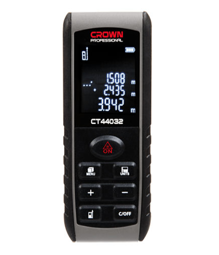 CROWN CT44032 Laser distance measure tool 40m | متر ليزر مدي 40متر كراون