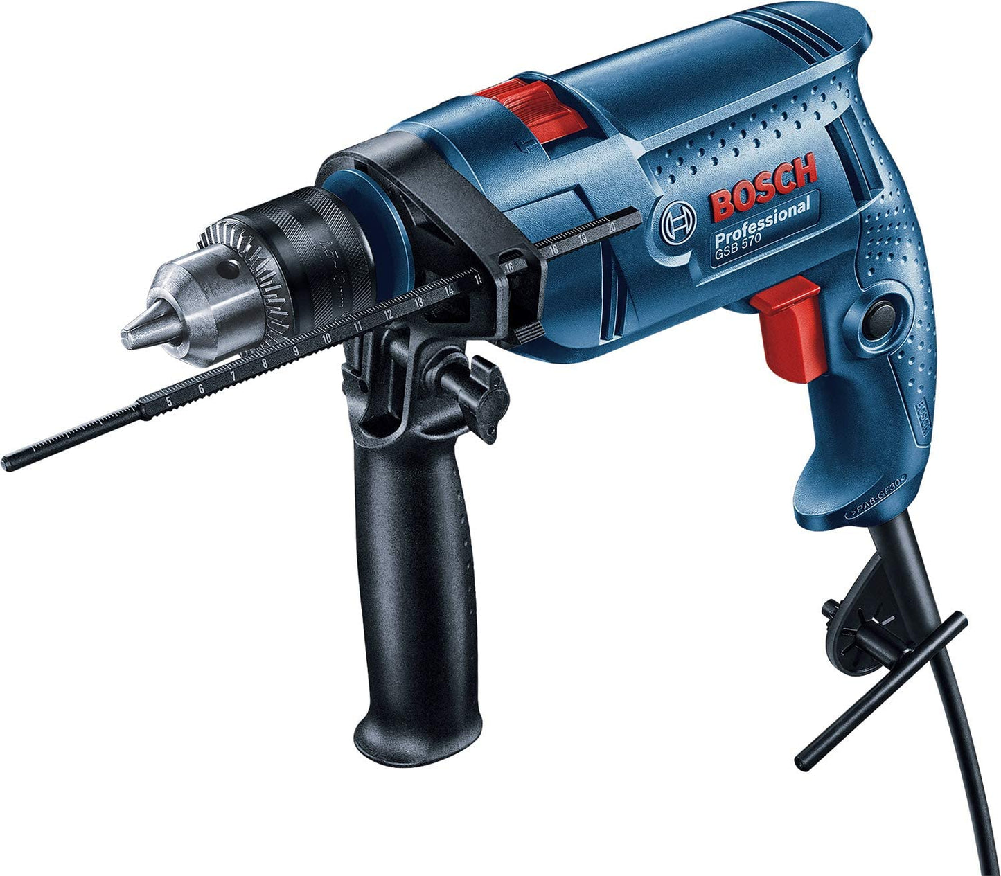 BOSCH GSB 570 Professional impact drill 570W 13mm | شنيور دقاق 570 وات 13 مم من بوش