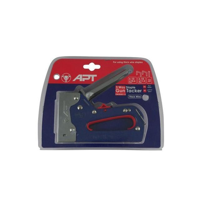 APT DW2050112 Handle Wood Stapler - Blue