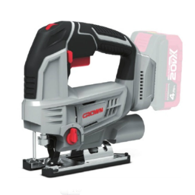 CROWN CT25008HX cordless Jigsaw 20 Volt Max |منشار اركت 20 فولت بدون بطارية او شاحن كراون