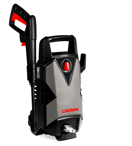 CROWN CT42019 High Pressure Washer 1400Watt 110 Par | ماكينة غسيل ضغط عالي 1400 وات 110 بار كراون