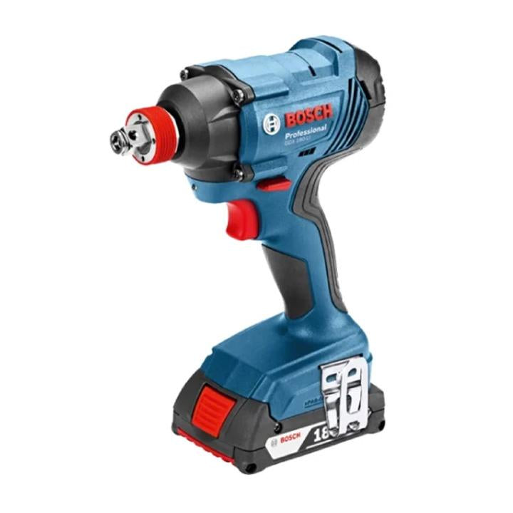 BOSCH Cordless Impact Driver/Wrench GDX 180-LI Professional 06019G5223 | شنيور فك وربط لقم 1/2 بوصة بطارية 18 فولت 3.0 امبير اقصي عزم 180 نيوتن