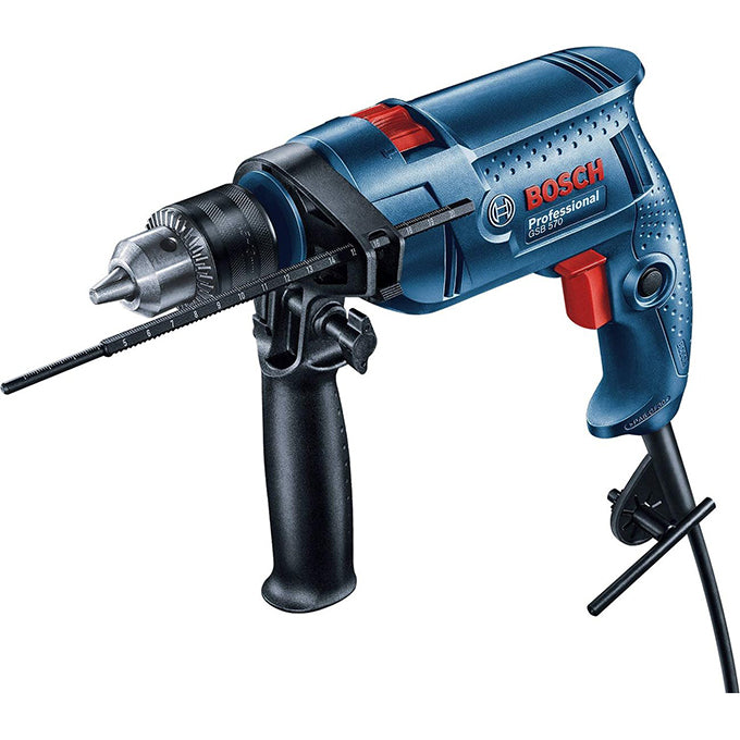 BOSCH GSB 570 Professional impact drill 570W 13mm | شنيور دقاق 570 وات 13 مم من بوش