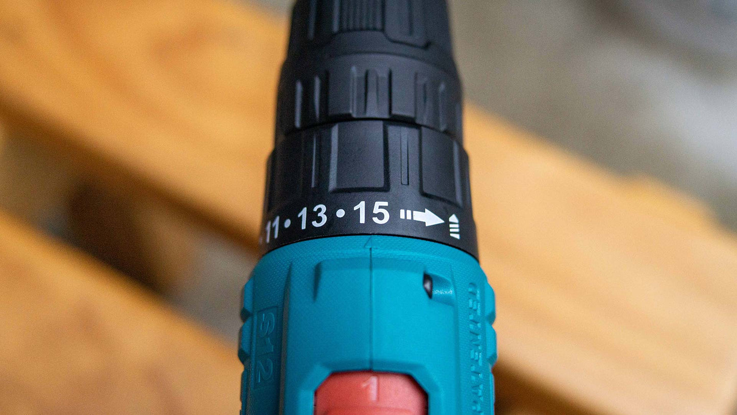 TOTAL TDLI12325 Li-ion Cordless Drill 12v/1.5Ah/20Nm | شنيوربطارية توتال 12فولت 1.5 أمبير 20نيوتن
