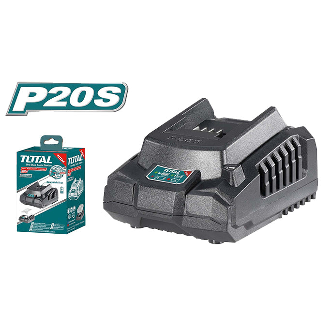TOTAL TFCLI2001 20V Fast Intelligent Charger | شاحن سريع 20 فولت توتال