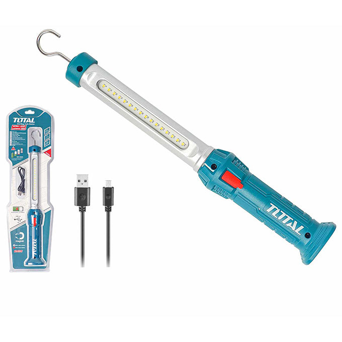 TOTAL TWLI35261 Work Lamp | كشاف شحن بلادوس 300 ليومن بطارية ليثيوم توتال