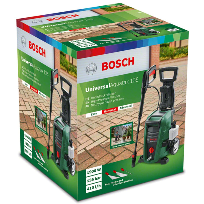 BOSCH Universal Aquatak 135 06008A7C00 | ماكينة غسيل بوش ضغط عالي 135 بار 1900 وات