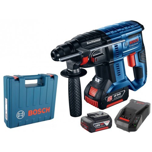 BOSCH Cordless Rotary Hammer GBH 180-LI Professional | شاكوش بطارية 18 فولت 4 أمبير 1.4 جول