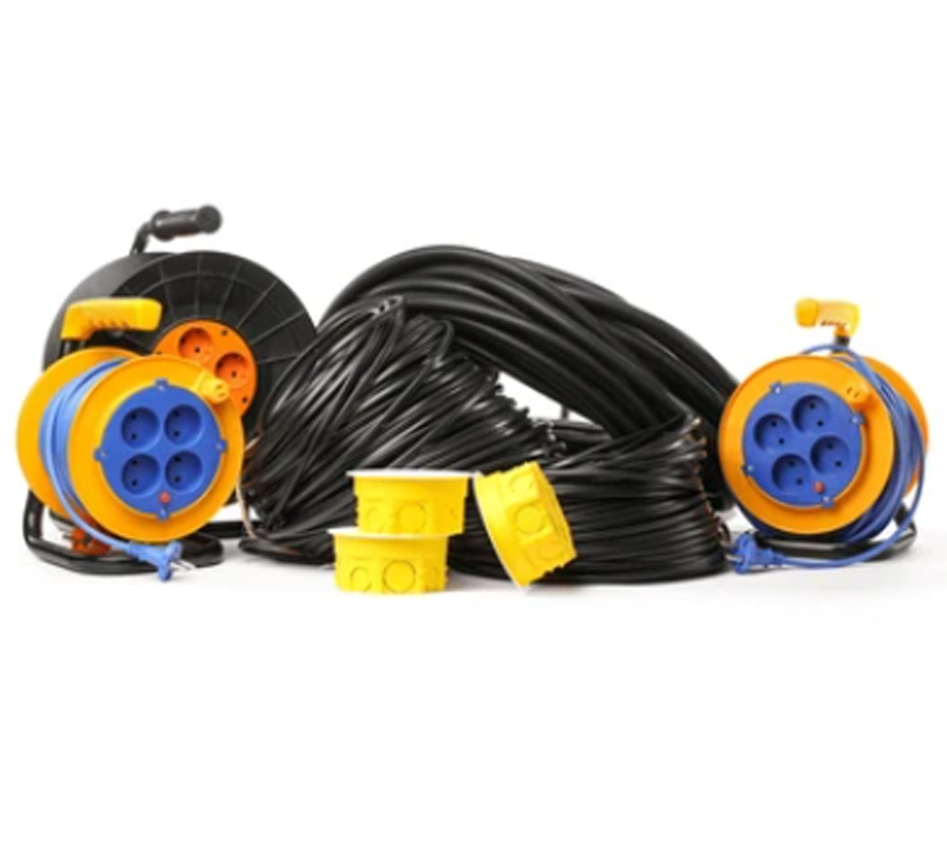 Cable reels and extension leads