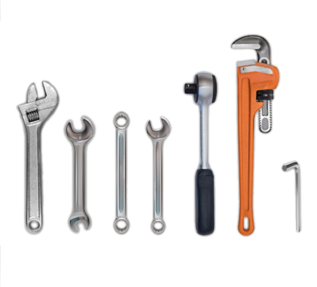 Wrenches, Spanners, and sockets