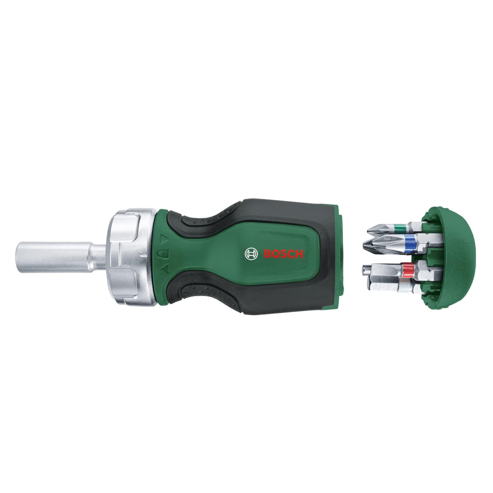 BOSCH Stubby Ratchet Screwdriver with bits 1600A027PK – Adwat Misr
