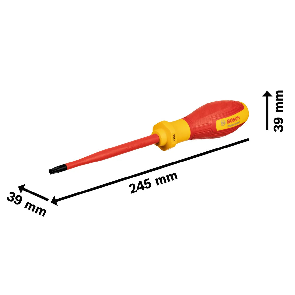 BOSCH VDE Screwdriver, TX30x125 1600A02NC9