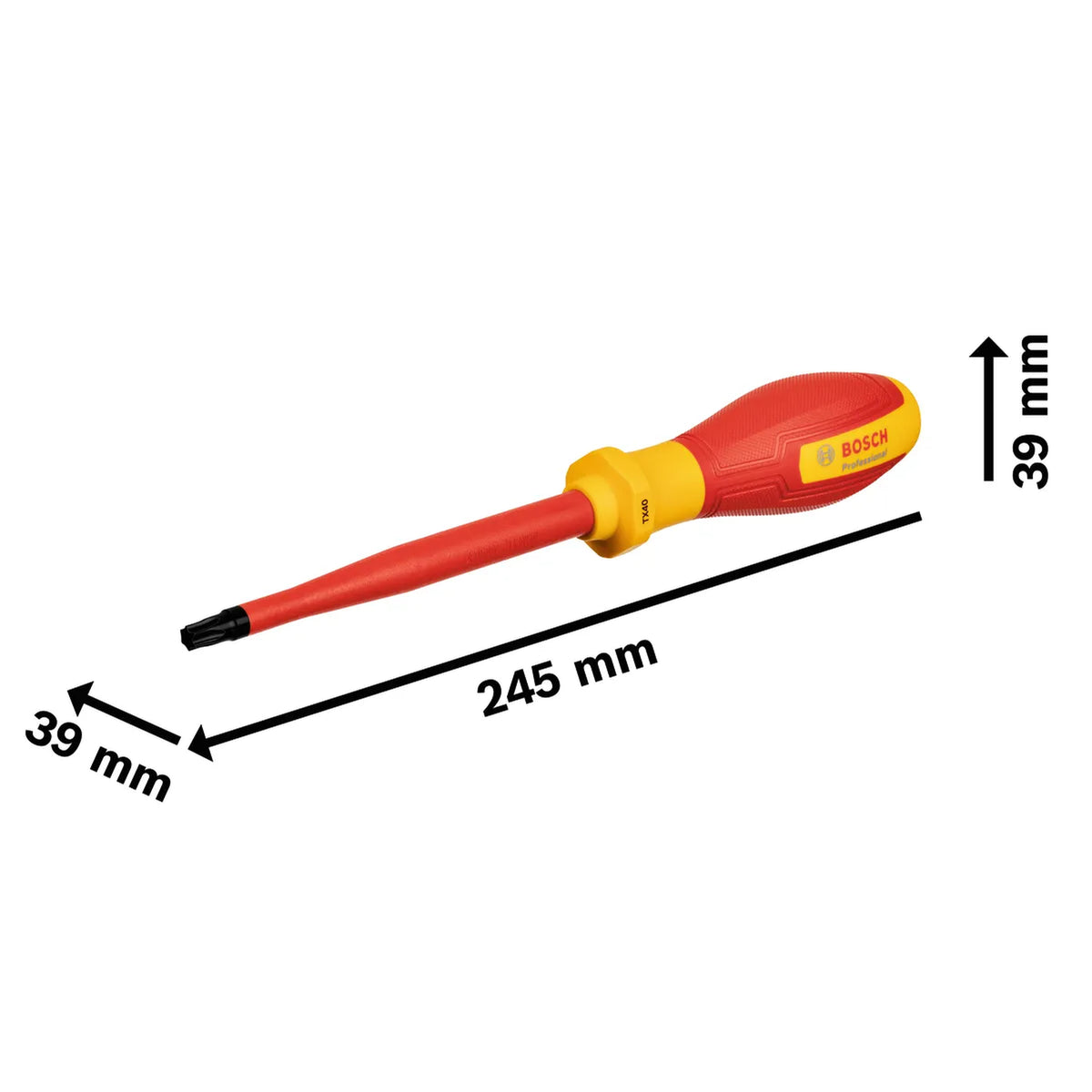 BOSCH VDE Screwdriver, TX40x125 1600A02ND0