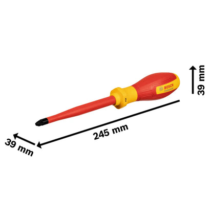 BOSCH VDE Screwdriver, PZ3x125 1600A02ND3