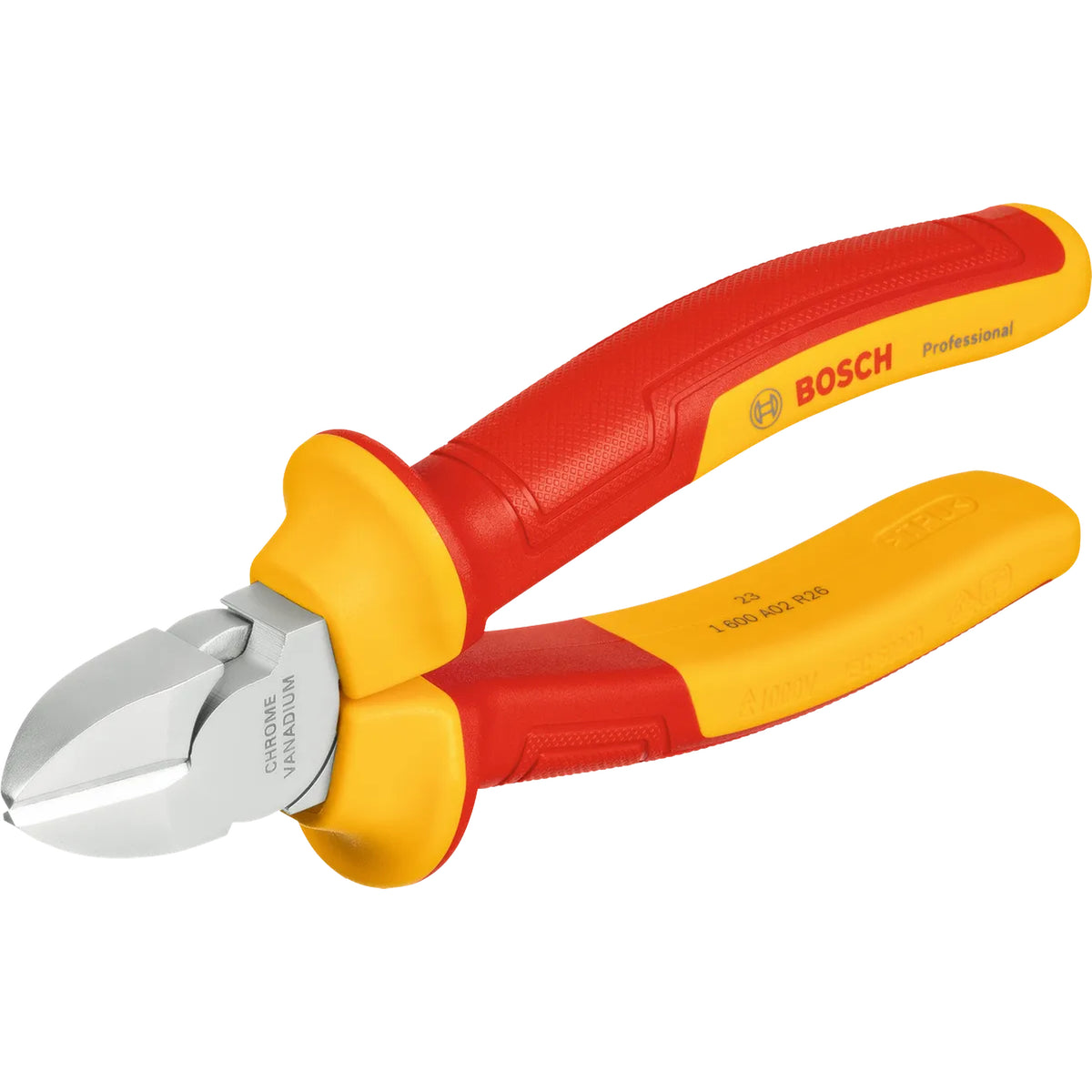 BOSCH VDE Diagonal Side Cutters, 160 mm 1600A02ND9
