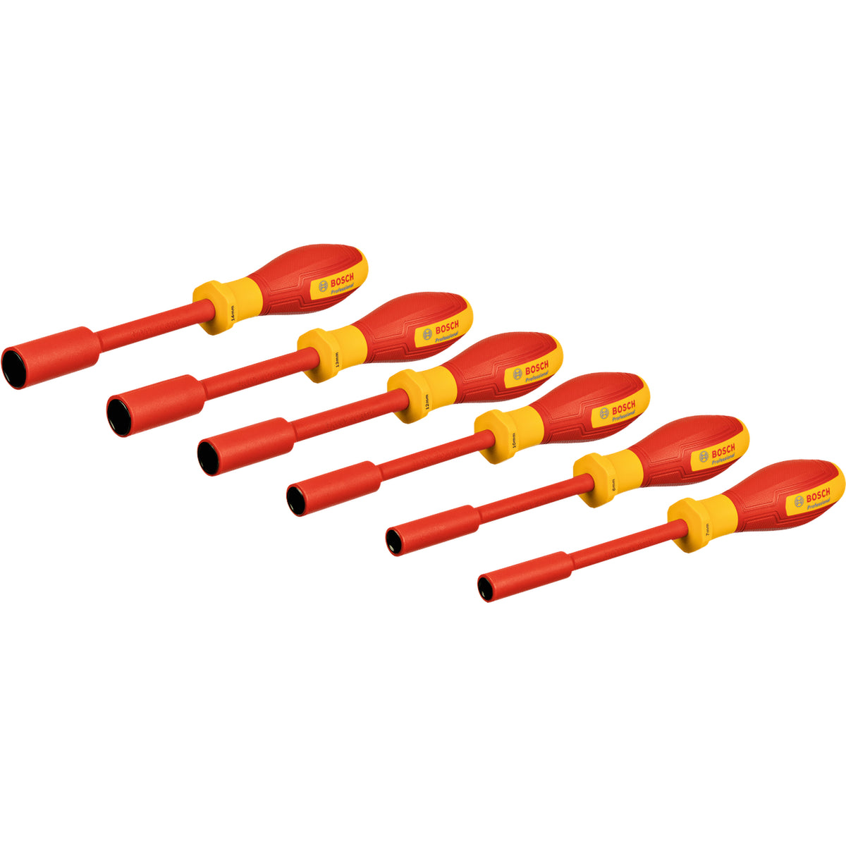 BOSCH VDE Socket Wrench Set, 6 pcs 1600A02NF3