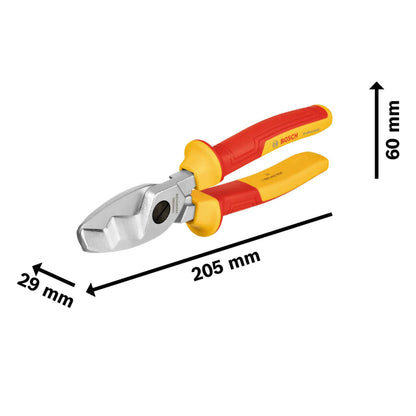 BOSCH VDE Cable Shear, 200 mm 1600A02NF4