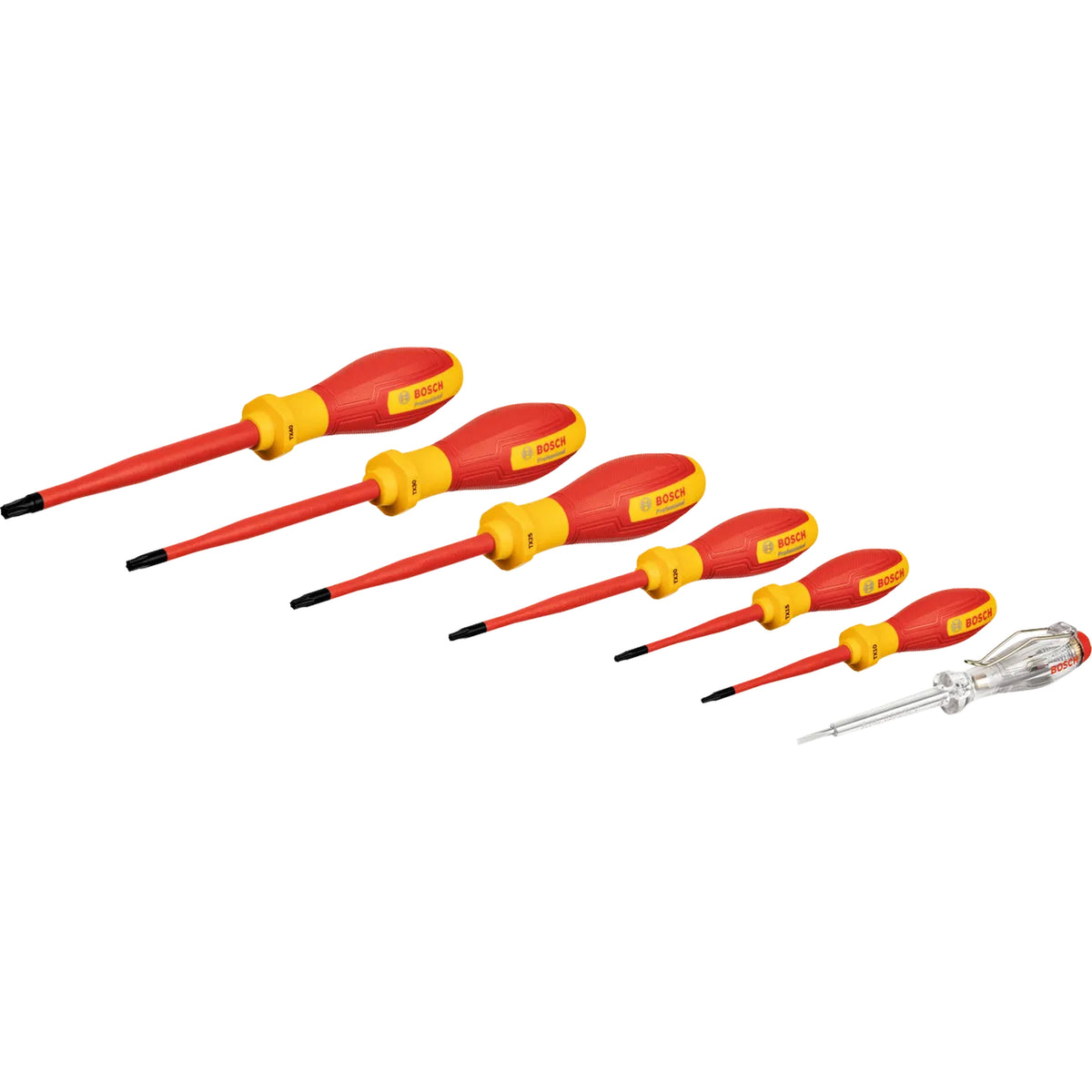 BOSCH VDE Screwdriver Set, TX, 7 pcs 1600A02NF8