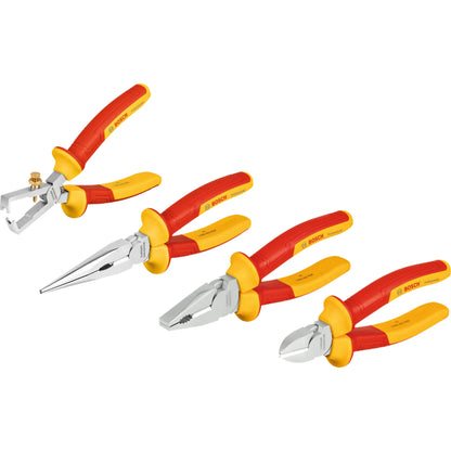 BOSCH VDE Pliers Set, 4 pcs 1600A02NG1