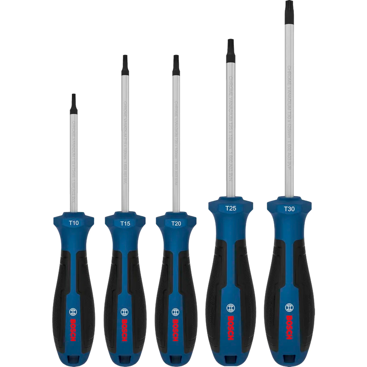 BOSCH Screwdriver Set TX, 5 pcs 1600A039PG