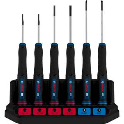 BOSCH PRO Precision Screwdriver Set PH/SL, 6 pcs 1600A039PL