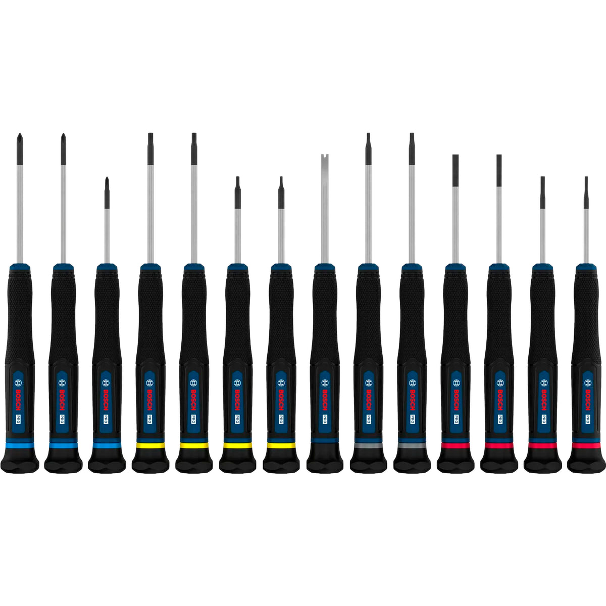 BOSCH PRO Precision Screwdriver Set PH/SL/TX/TH/H, 14 pcs 1600A039PN
