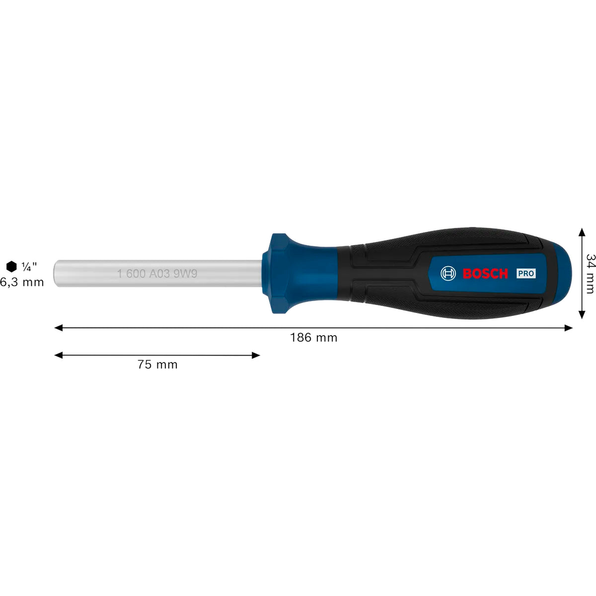 BOSCH PRO Bit Screwdriver 1600A039PS
