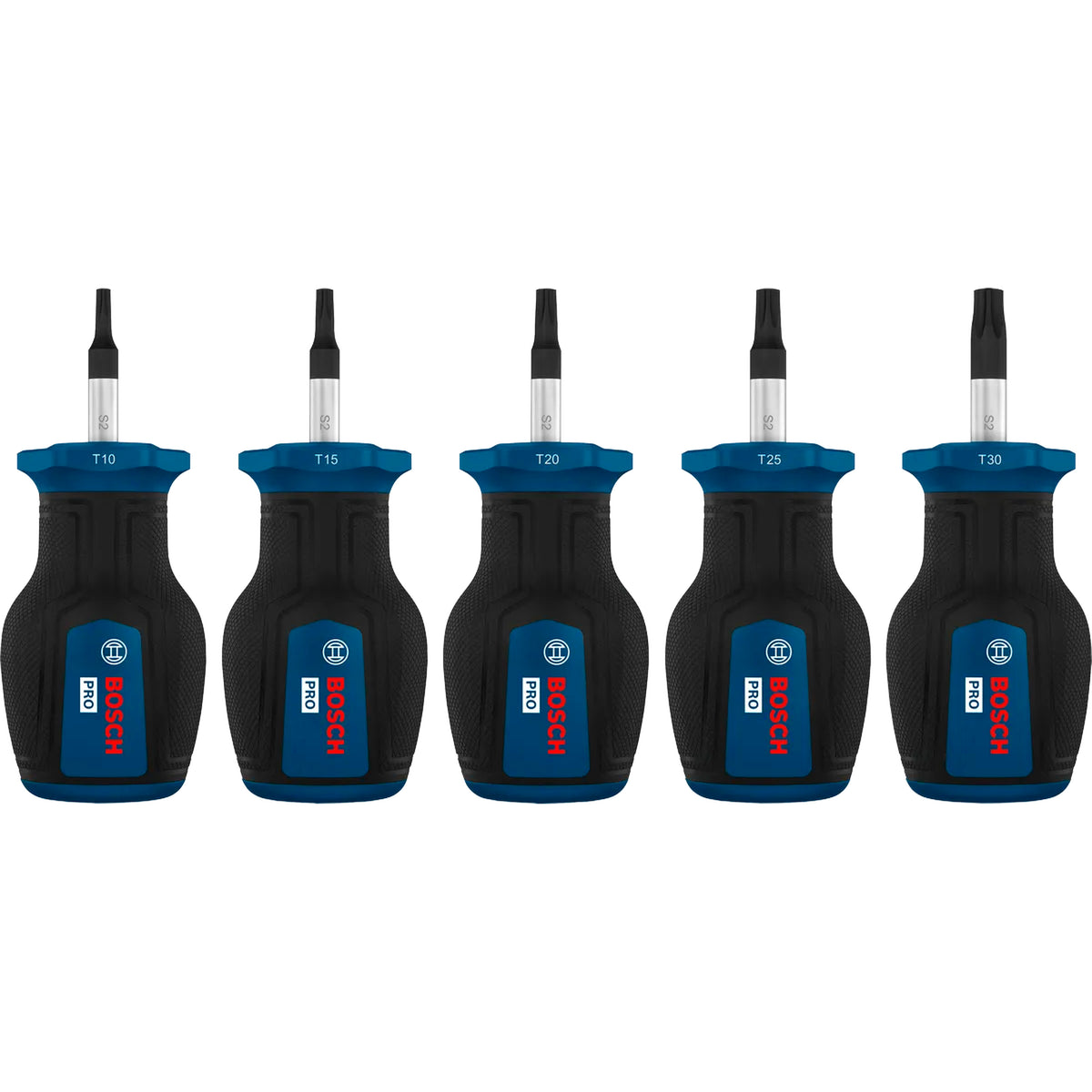 BOSCH PRO Stubby Screwdriver TX Set, 5 pcs 1600A039PU