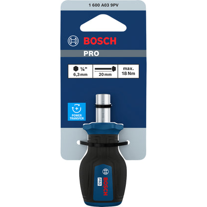 BOSCH PRO Stubby Bit Screwdriver 1600A039PV