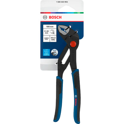 BOSCH Water Pump Pliers 180 mm, Multi-component Handles 1600A039RA