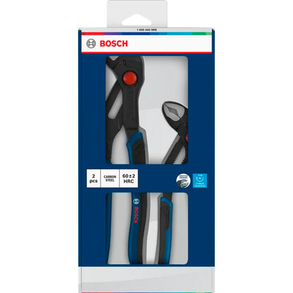 BOSCH Water Pump Pliers Set, Multi-component Handles, 2 pcs 1600A039RB