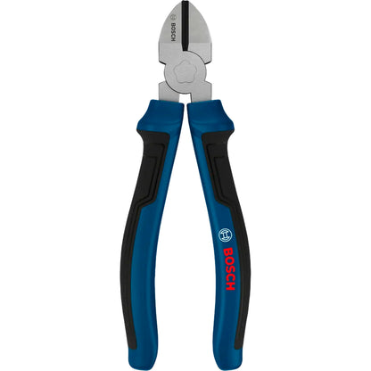 BOSCH Diagonal Side Cutters 160 mm, Multi-component Handles 1600A039RD