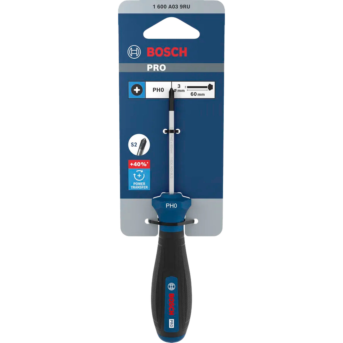 BOSCH PRO Screwdriver PH0 x 60 mm 1600A039RU