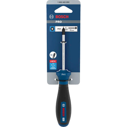 BOSCH PRO Screwdriver PH1 x 75 mm 1600A039RV