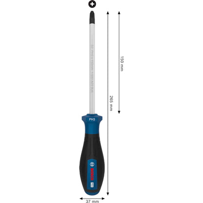BOSCH PRO Screwdriver PH3 x 150 mm 1600A039RX