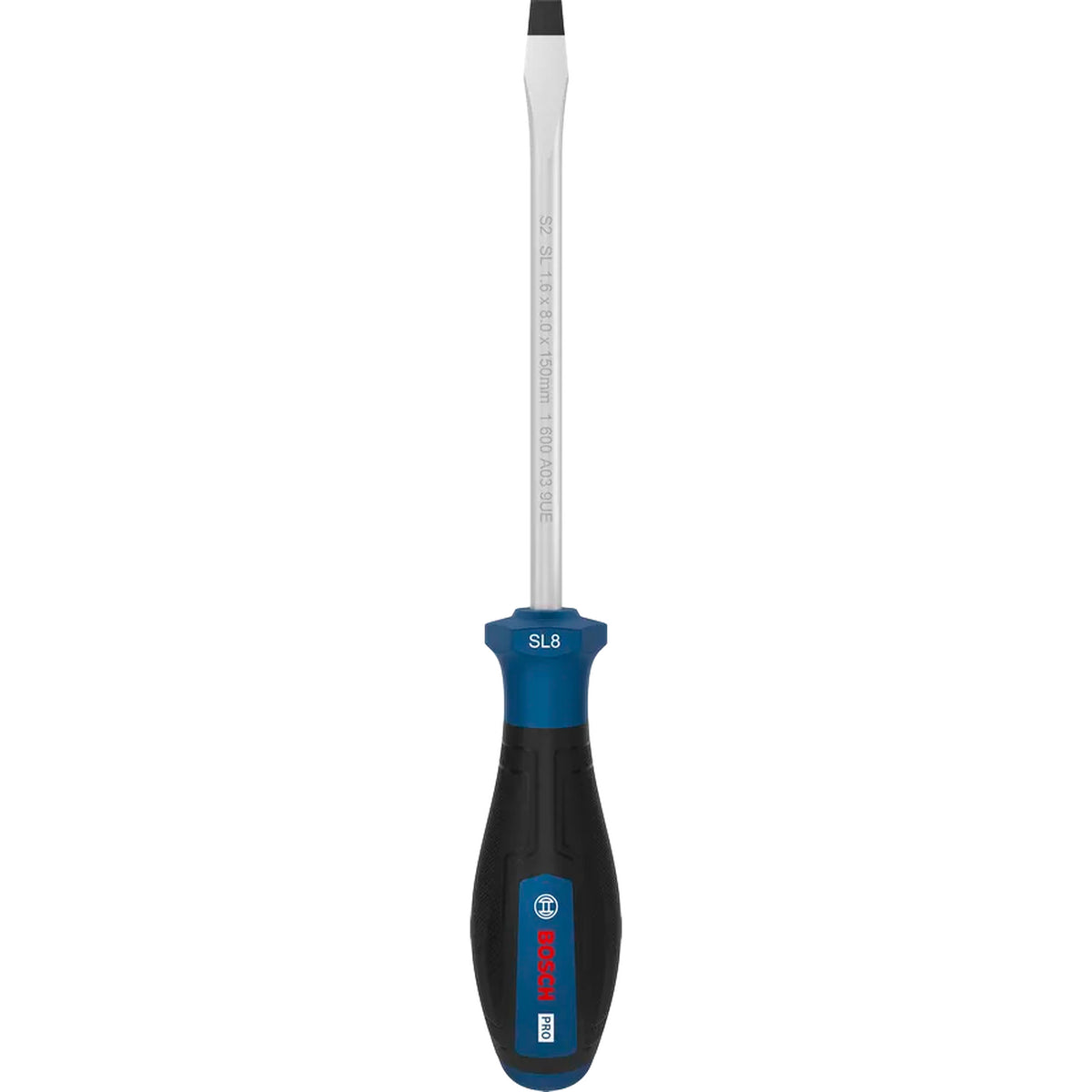 BOSCH PRO Screwdriver SL 1.6 x 8 150 mm 1600A039S5