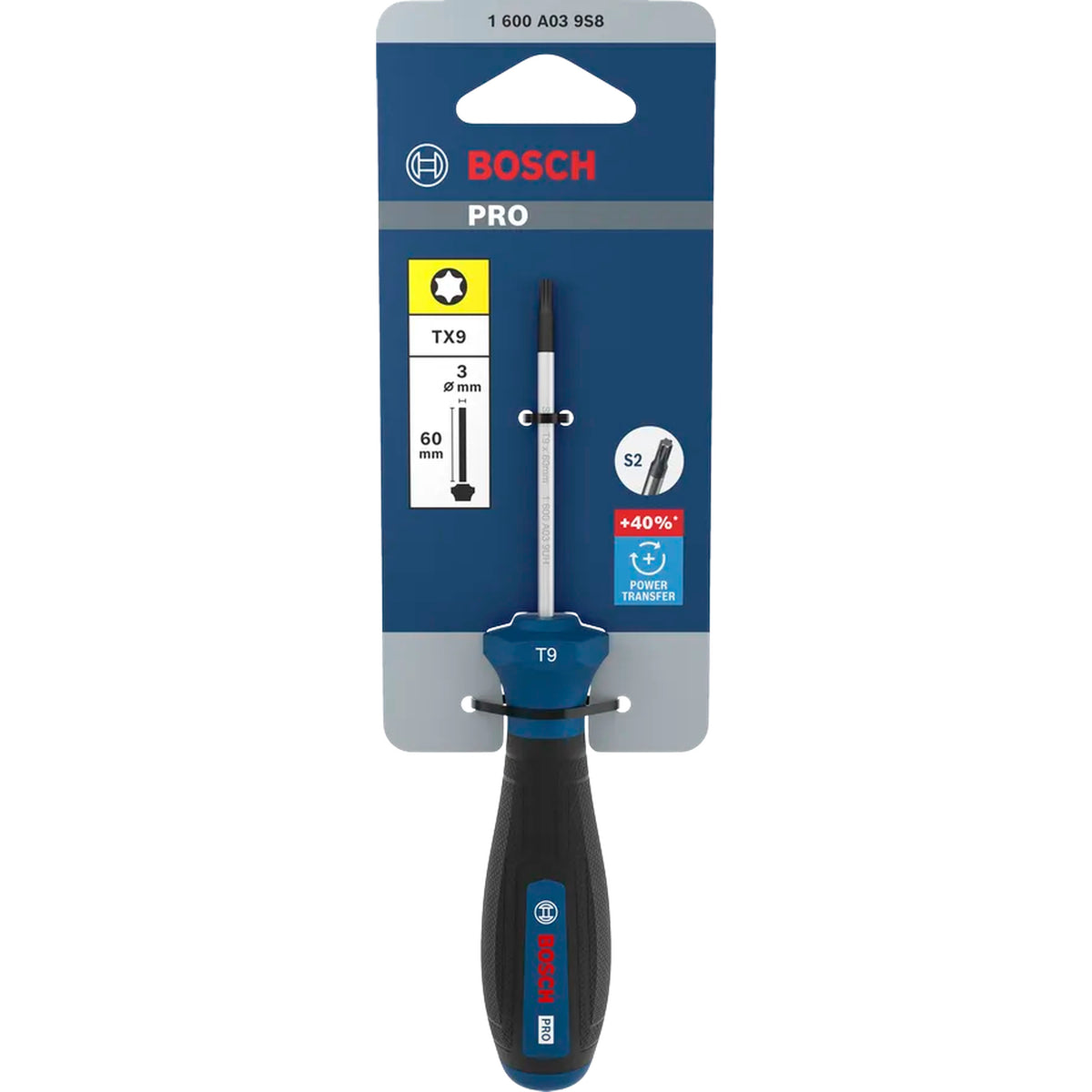 BOSCH PRO Screwdriver TX9 x 60 mm 1600A039S8