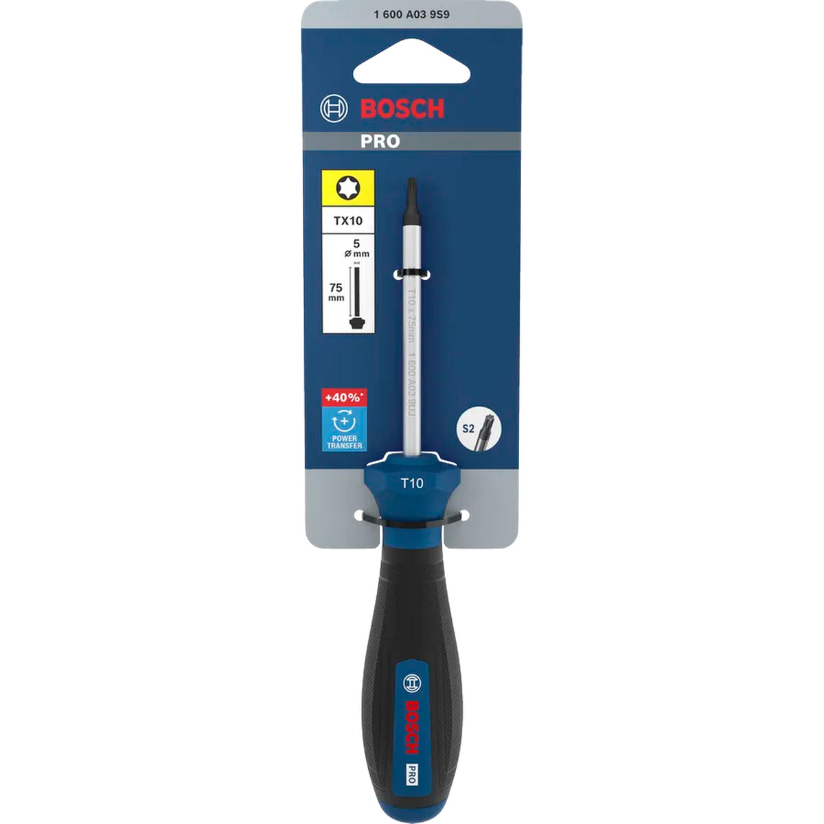 BOSCH PRO Screwdriver TX10 x 75 mm 1600A039S9