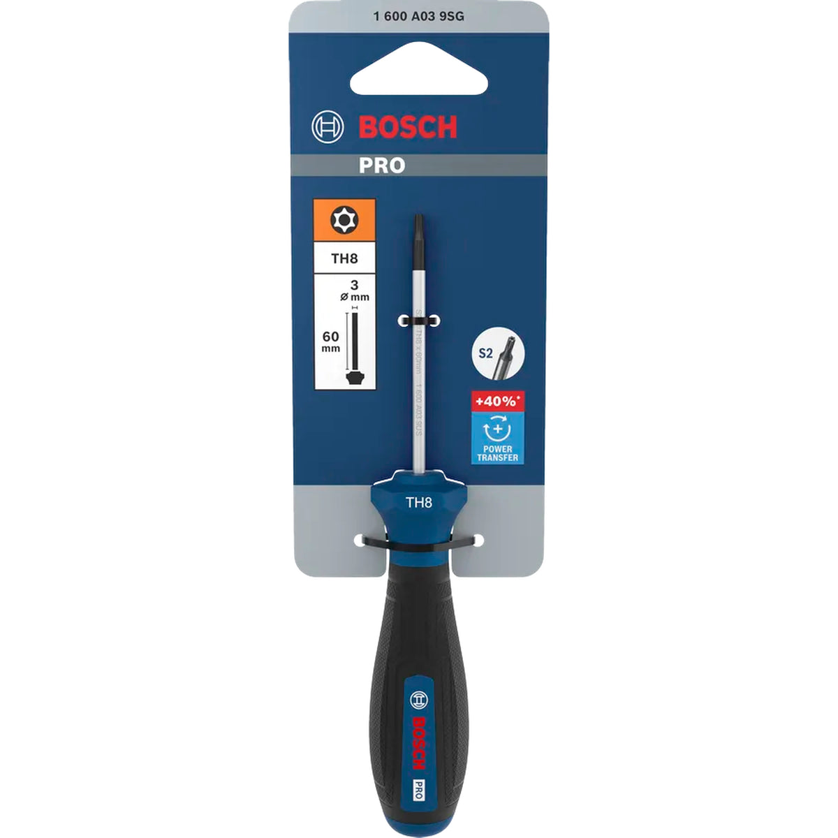 BOSCH PRO Screwdriver TH8 x 60 mm 1600A039SG