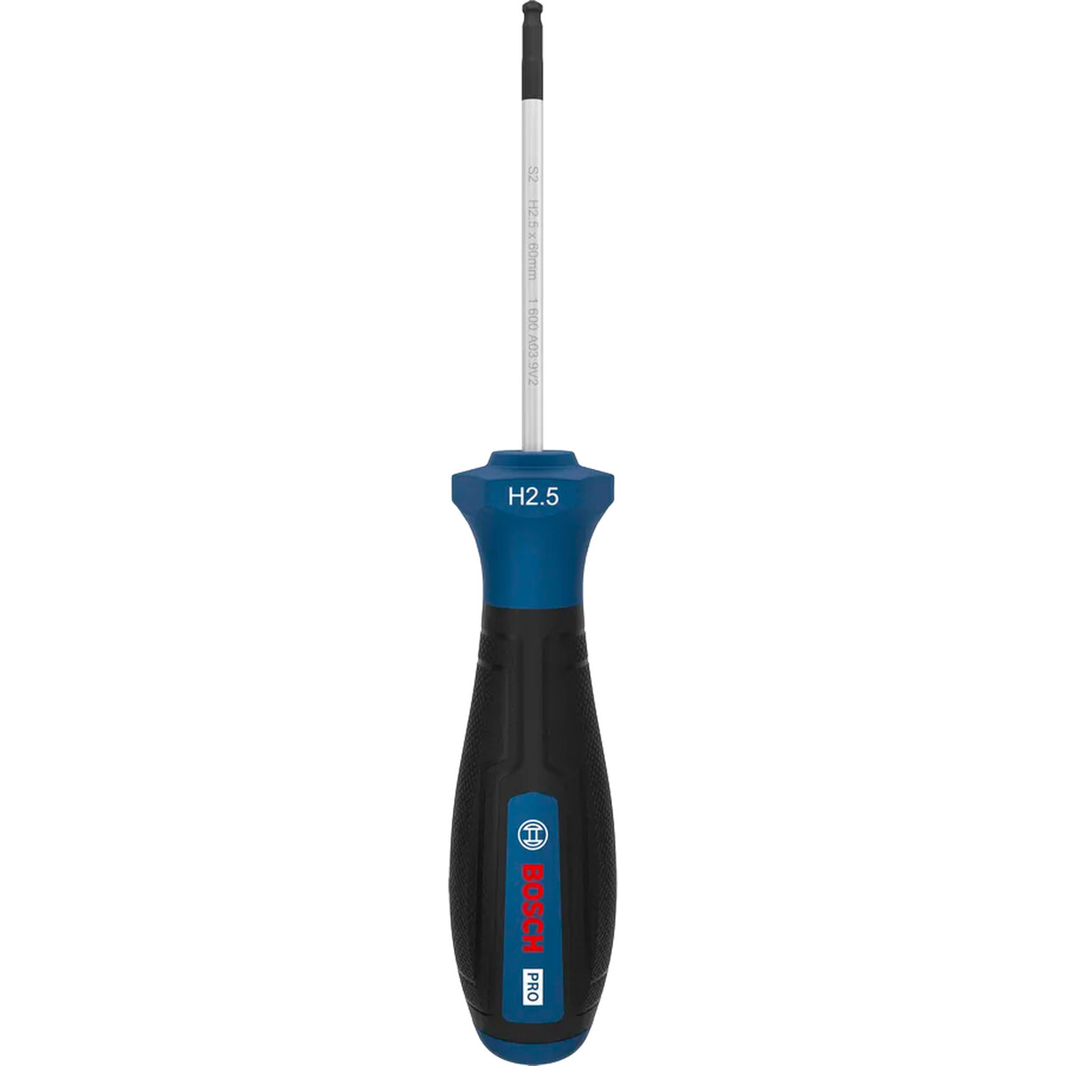 BOSCH PRO Screwdriver H2.5 x 60 mm 1600A039ST