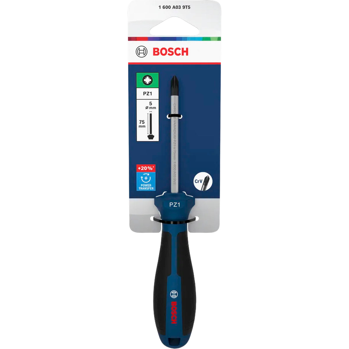 BOSCH Screwdriver PZ1 x 75 mm 1600A039T5
