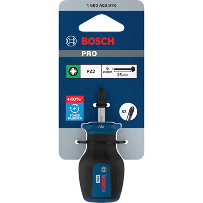 BOSCH PRO Stubby Screwdriver PZ2 x 25 mm 1600A039TK